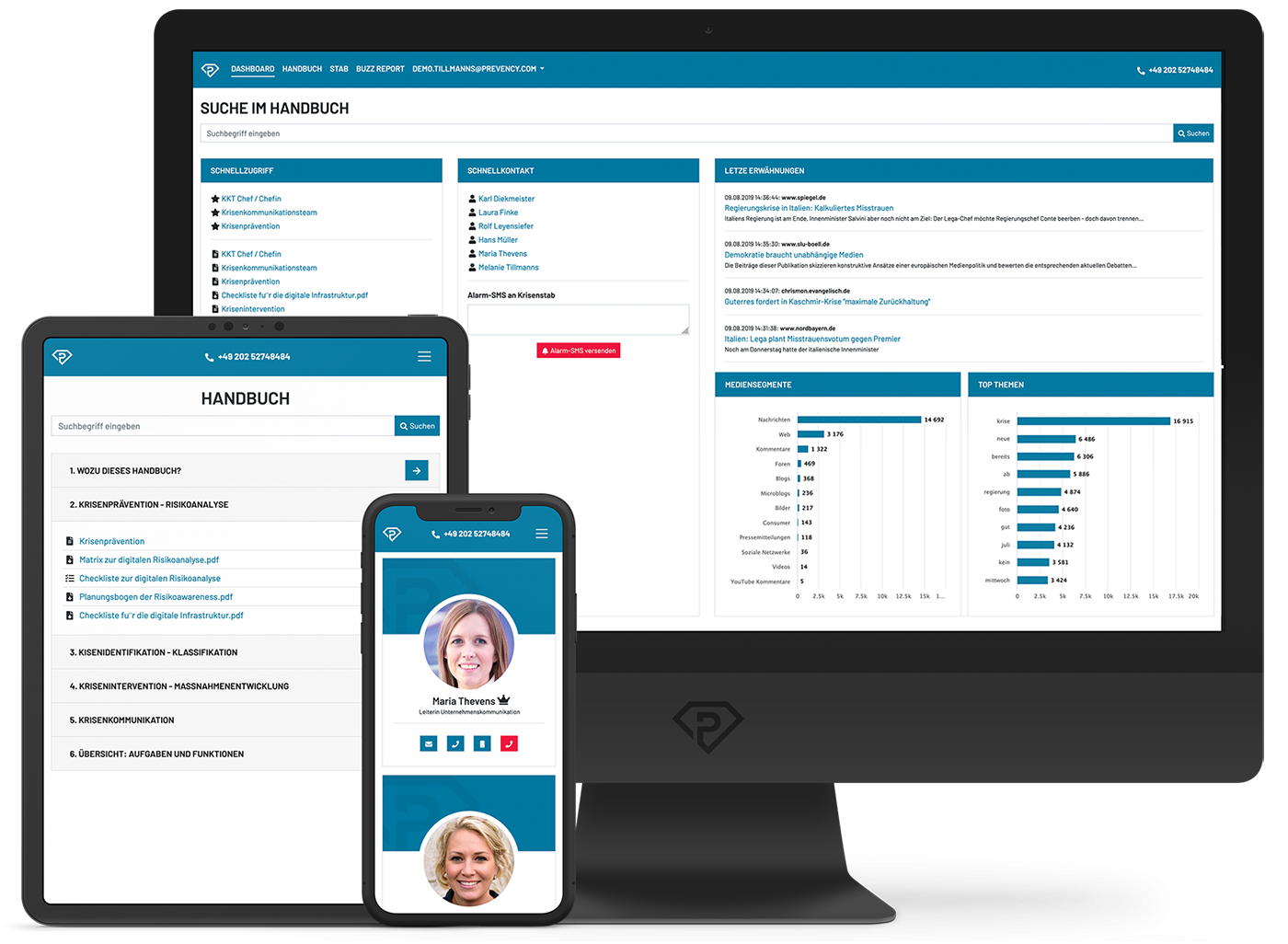 Screenshot der E-ACADEMY